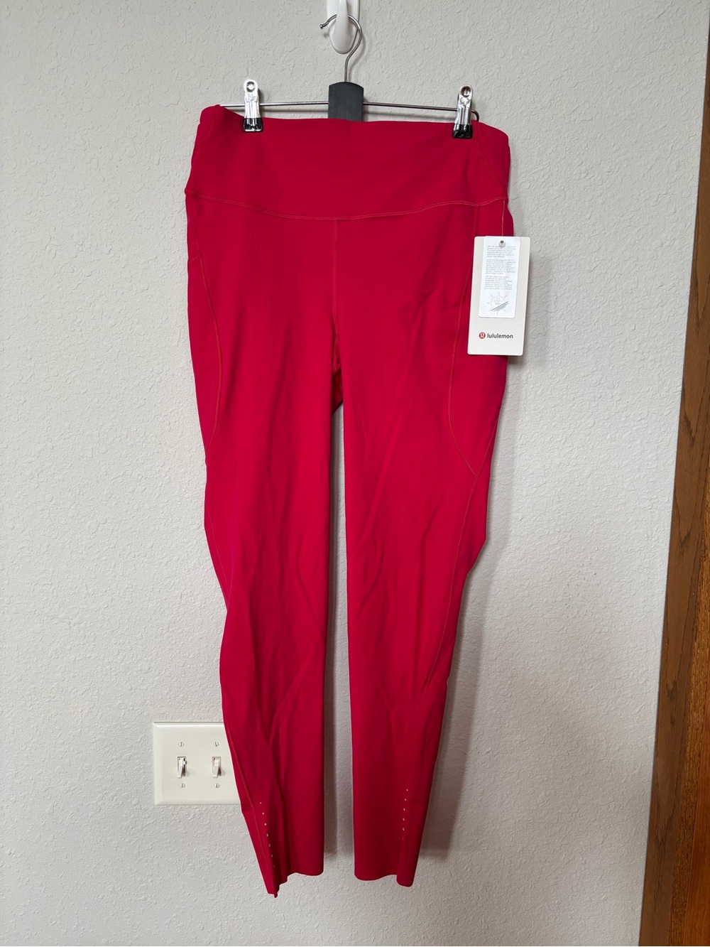 lululemon athletica Bright Pink High-Rise Leggings NWT!!